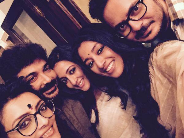 All of us together - shooting Kamaleswar Mukherjee