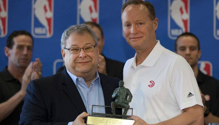 Hawks&#039; Mike Budenholzer named 2014-15 NBA Coach of the Year