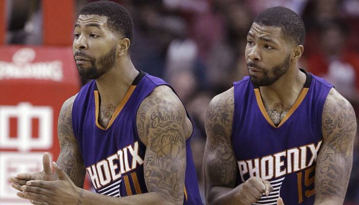 Phoenix Suns&#039; Morris twins charged with assault