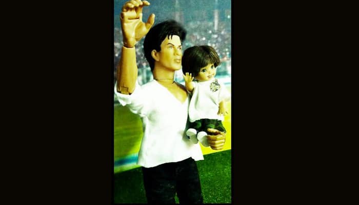 Shah Rukh Khan shares image of doll version of himself, AbRam 