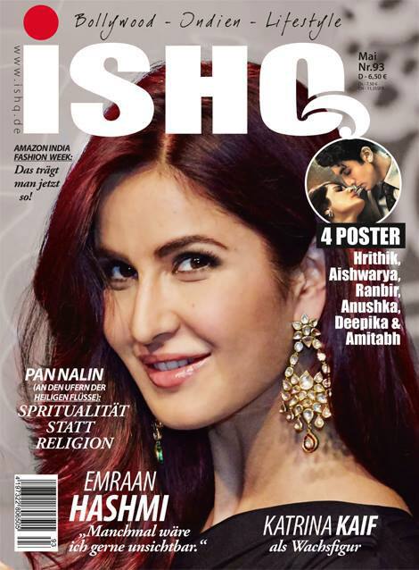 Katrina Kaif on the cover of Ishq Magazine. -twitter