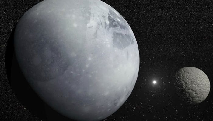 NASA detects possible polar cap on Pluto