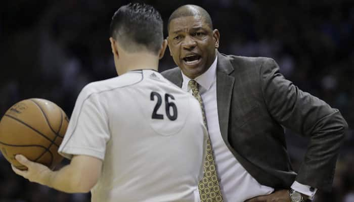 Los Angeles Clippers coach Doc Rivers fined for bashing refs