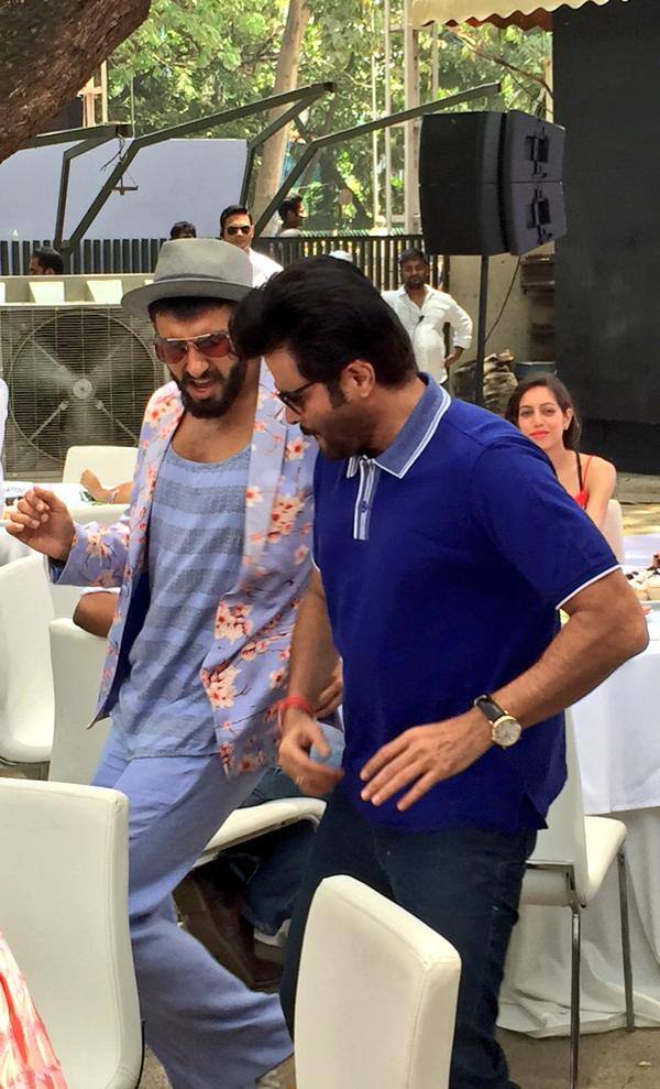 KAMAL MEHRA ‏@AnilKapoor  :-This is how u host a brunch...the Mehras' style! #DDDMusicBrunch @DDDTheFilm @RanveerOfficial  -twitter