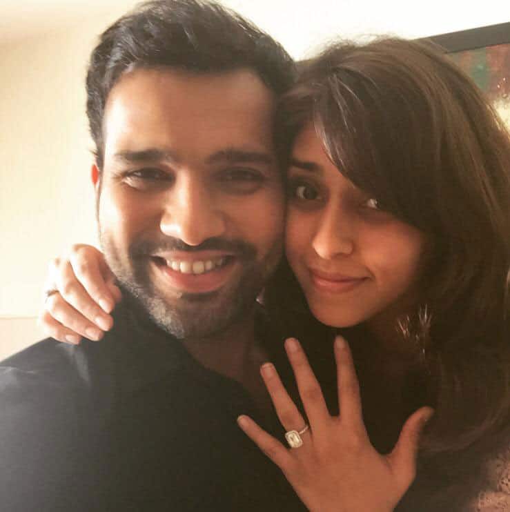 Rohit Sharma :- From best friends to soulmates, couldn't get any better @ritssajdeh   -twitter