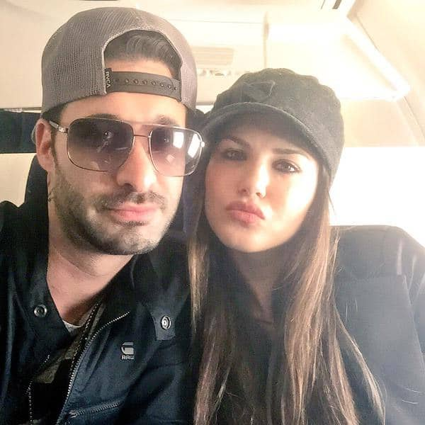 One the road again w/ @DanielWeber99! @KKLHtheFilm heads to Hyderabad!Last day of full promo before the big day! - Twitter@SunnyLeone