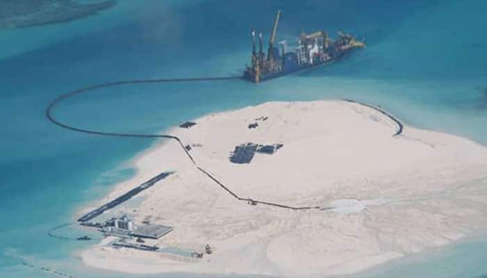 China pursuing huge South China Sea land reclamation: US