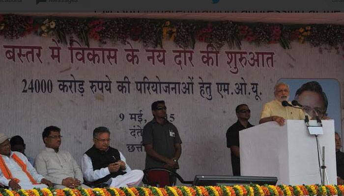 PM urges Naxals to shun violence in Chhattisgarh: As it happened