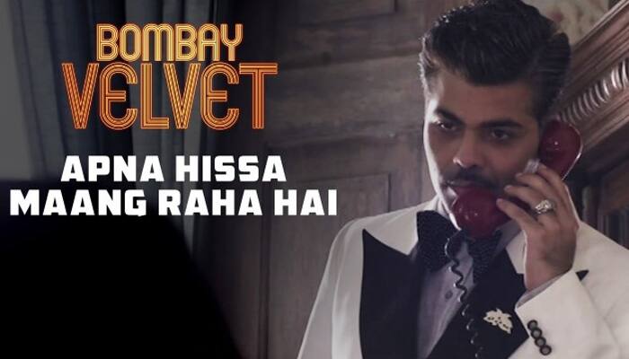 Watch: Dapper Ranbir Kapoor, flamboyant Karan Johar in `Bombay Velvet` dialogue promo