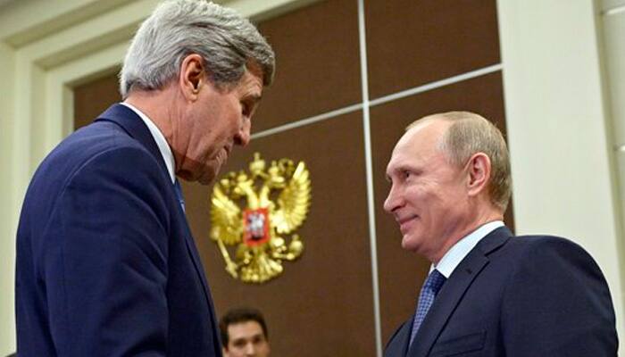 US, EU sanctions can end if Ukraine truce met: Kerry