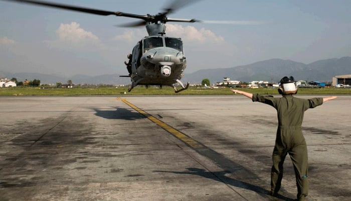Missing US Marine chopper on Nepal earthquake aid mission spotted?