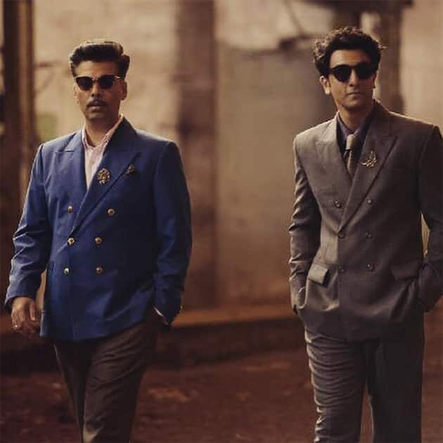 Johnny Balraj and Kaizad Khambatta  ....#15thmay....#BombayVelvet. Twitter‏@karanjohar