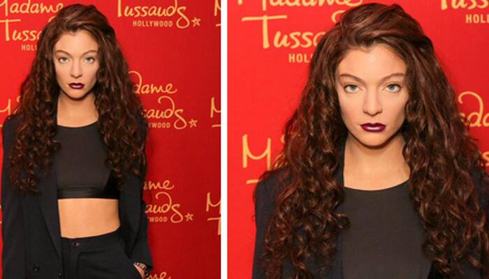 Lorde gets waxed at Madame Tussauds Hollywood