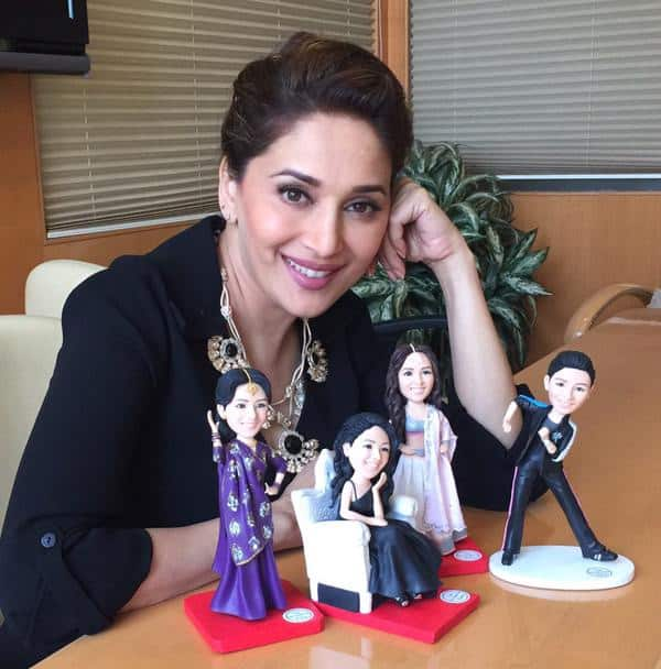 Thanks to my tweethearts for all the Wonderful wishes! A big thanks to all for this fantastic surprise gift! - Twitter@MadhuriDixit