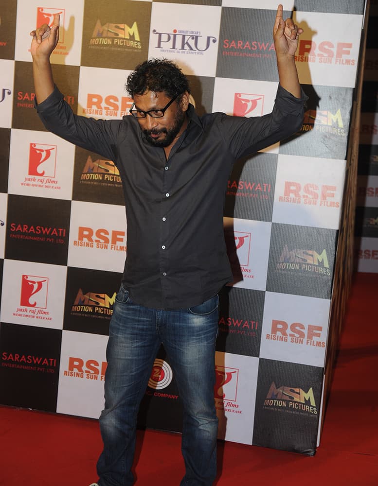 Shoojit Sircar at the party held to celebrate the success of 'Piku' at Sofitel, Bandra in Mumbai. dna