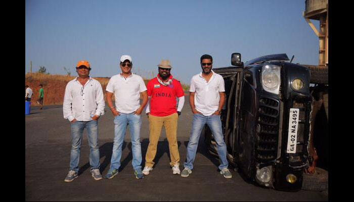 Prabhu Deva&#039;s &#039;Singh is Bling&#039; team shoot in Goa