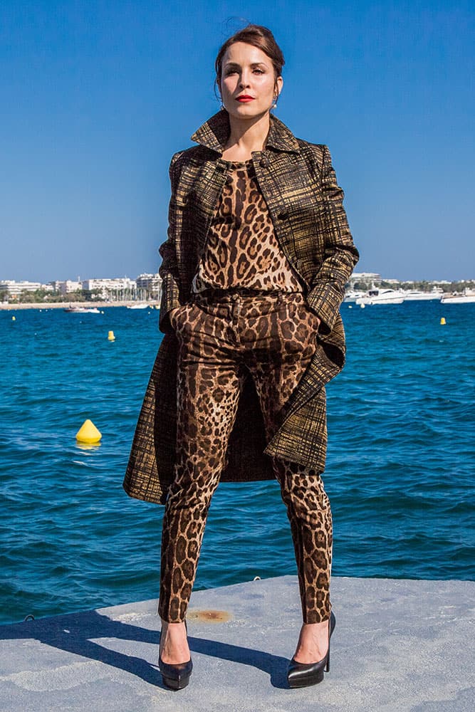 Noomi Rapace poses for photographers during a photo call for the film Callas at the 68th international film festival, Cannes.