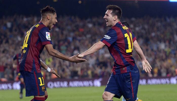 Lionel Messi Leads Barca From Crisis Club To Champions Football News Zee News
