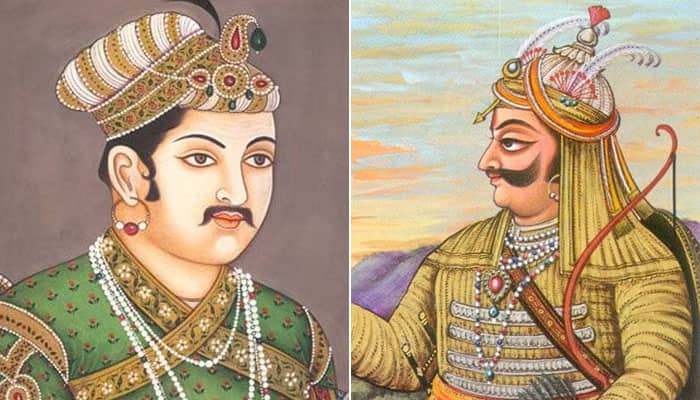 If Akbar can be called &#039;Great&#039; then why not Maharana Pratap, asks Rajnath Singh