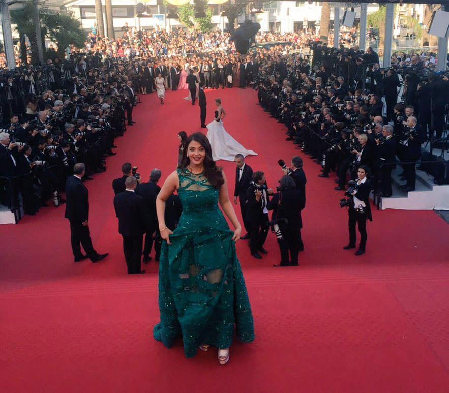 Aishwarya At Cannes -twitter