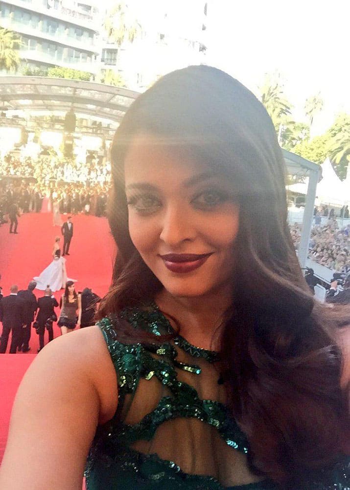 Aishwarya At Cannes -twitter