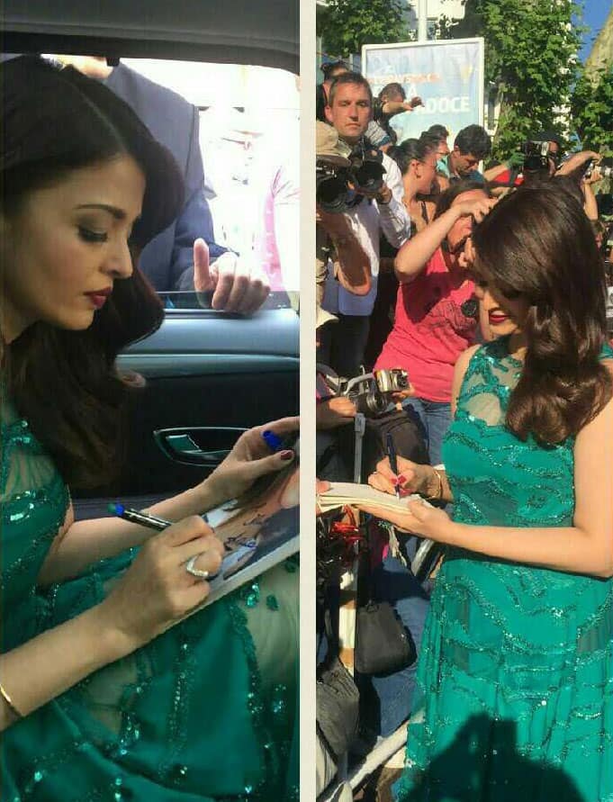 Aishwarya At Cannes -twitter