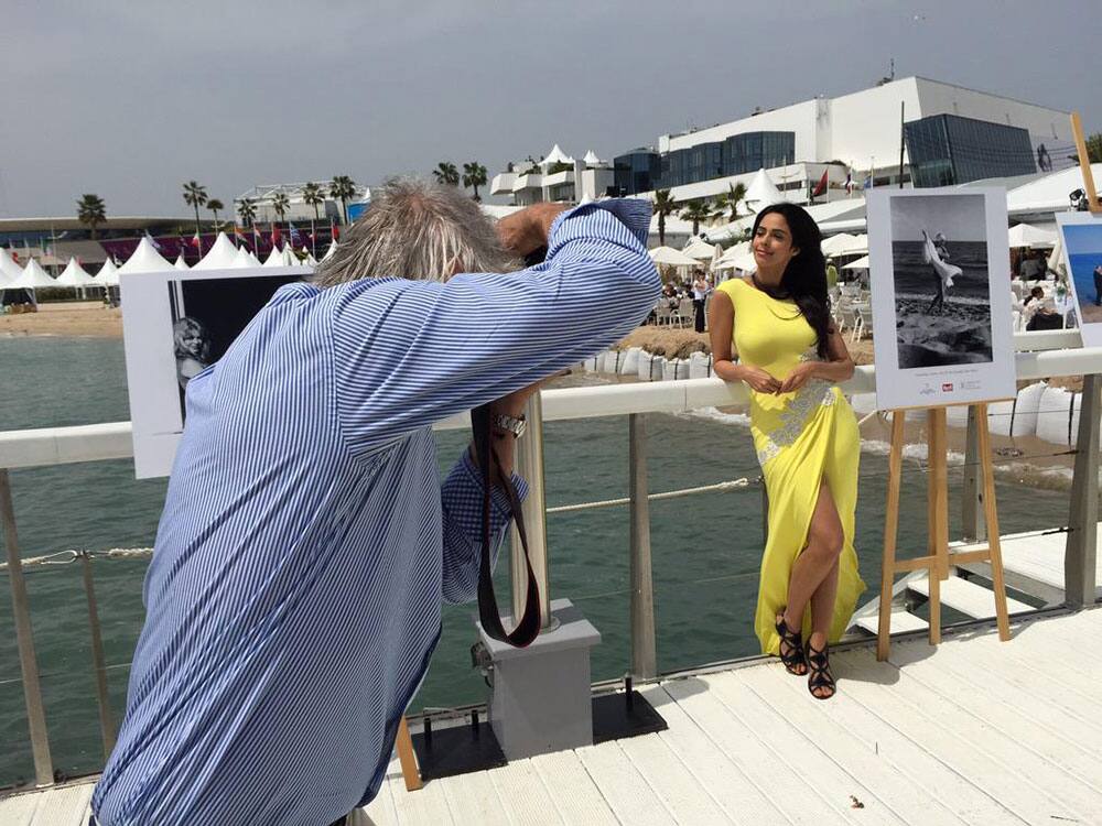 Mallika Sherawat @ Cannes 2015 -twitter