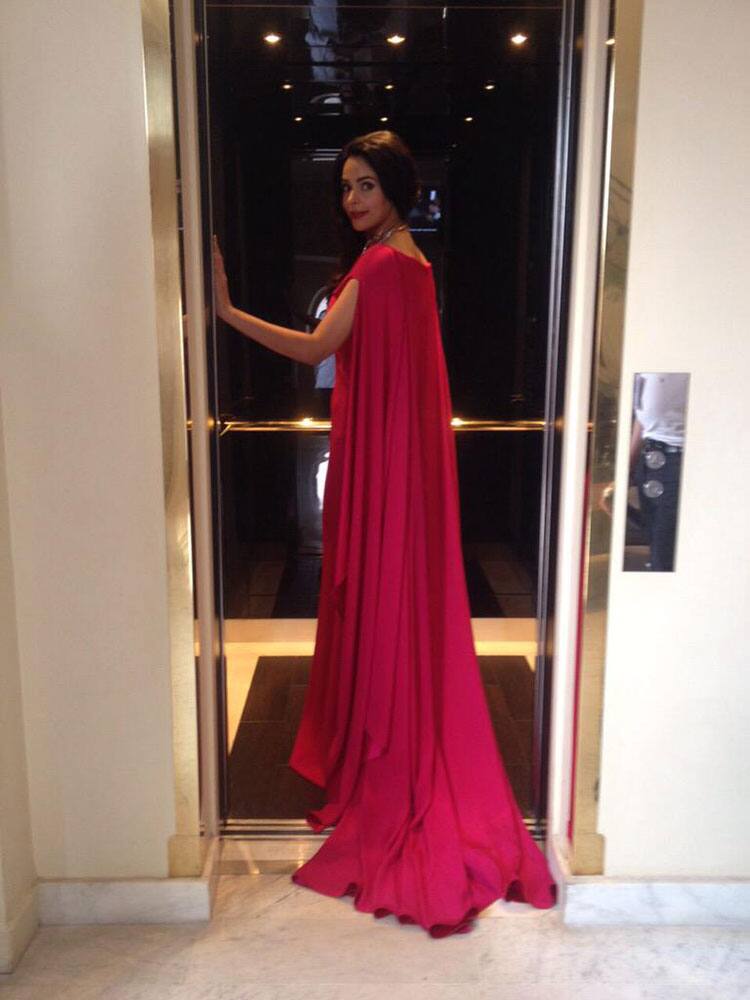 Mallika Sherawat @ Cannes 2015 -twitter