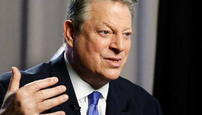 Climate champion Al Gore voices hope for Paris talks