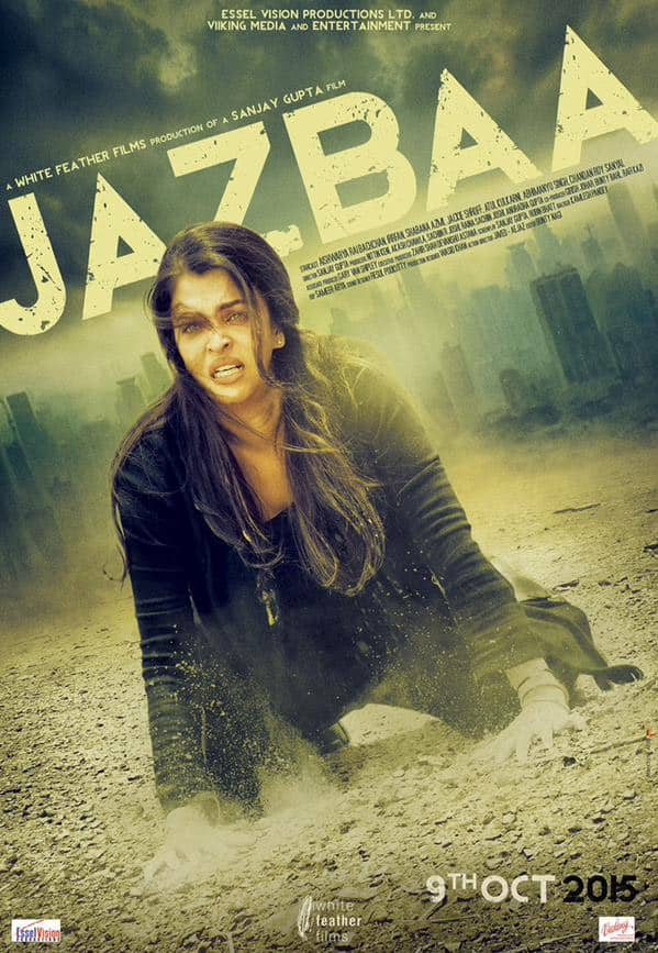 First look poster of Aishwarya Rai Bachchan starrer #Jazbaa. Simply awesome! - Twitter‏@taran_adarsh