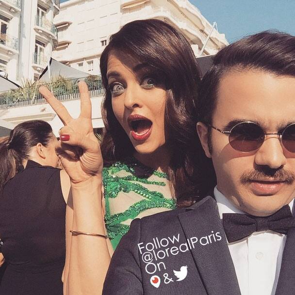 AISHWARYA AT CANNES -TWITTER