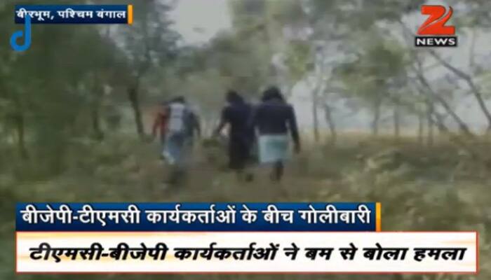 BJP, TMC Workers Hurl Crude Bombs At Each Other In Birbhum District; 2 ...