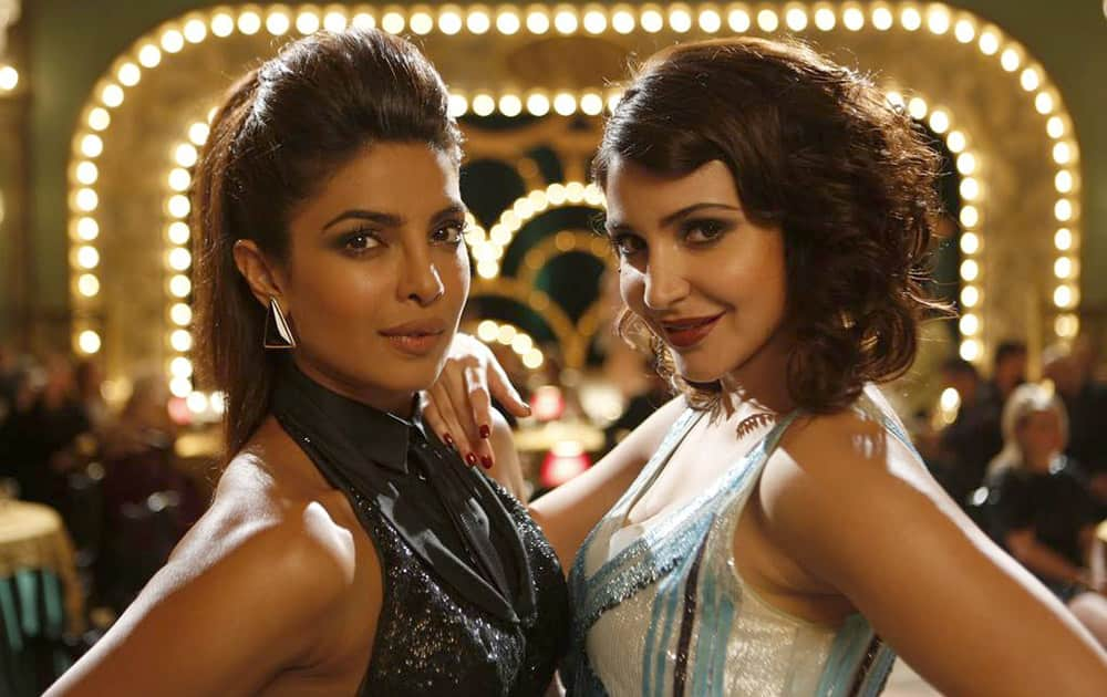 Dil Dhadakne Do ‏:- Here's an exclusive still from the most awaited track #GirlsLikeToSwing. Stay tuned as the song goes live at 4 pm! -twitter