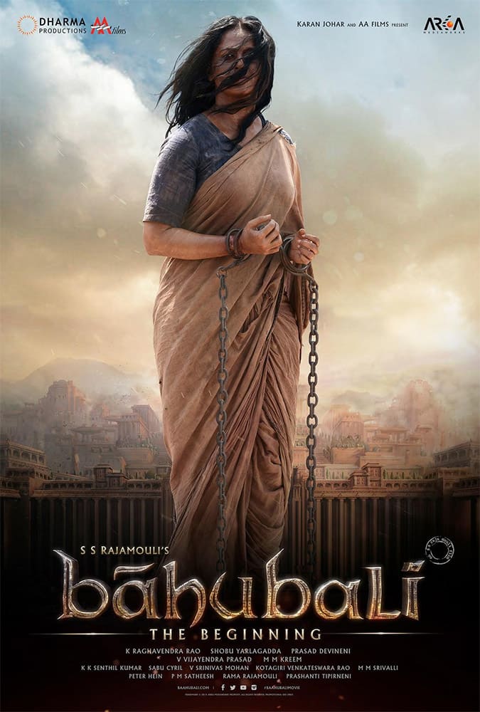 Tortured and held captive for years, are the embers of her spirit finally dying? #Devasena #LiveTheEpic. Twitter@DharmaMovies