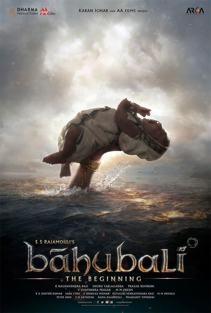 Teaser poster from #Baahubali #LiveTheEpic releasing 10th July, 2015. Twitter@DharmaMovies