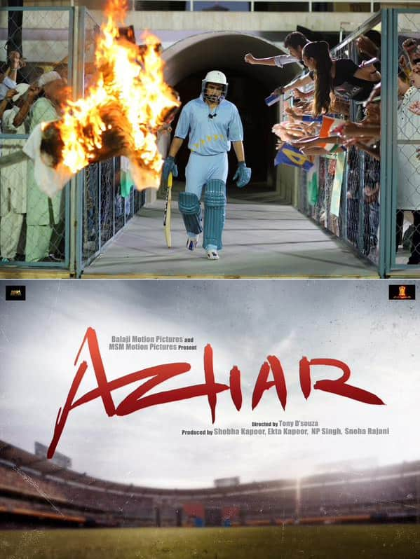 #Azhar is directed by Tony D’Souza. Scripted by Rajat Aroraa. Release 13 May 2016. Here's first look pic & logo: - Twitter@taran_adarsh