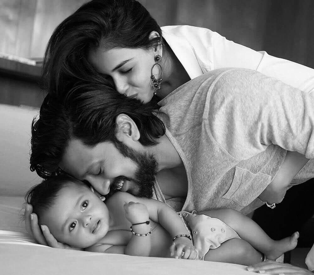 Riteish Deshmukh :- Riaan completes Us #geneliad. -twitter