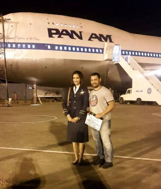 @aamir_khan visits the sets of @sonamakapoor's upcoming film, #Neerja!. Twitter