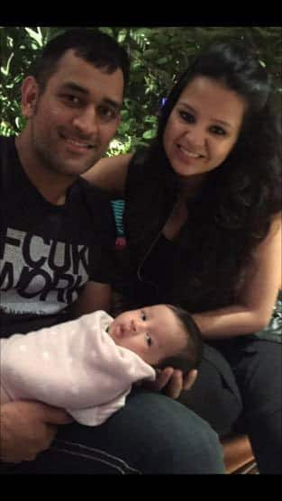 Adorable pics of MS Dhoni's daughter Ziva