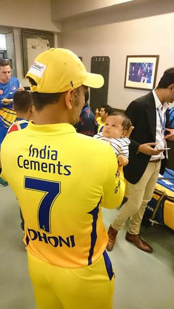 Adorable pics of MS Dhoni's daughter Ziva