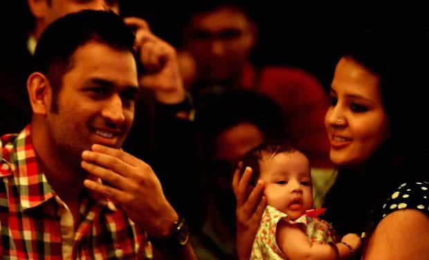 Adorable pics of MS Dhoni's daughter Ziva