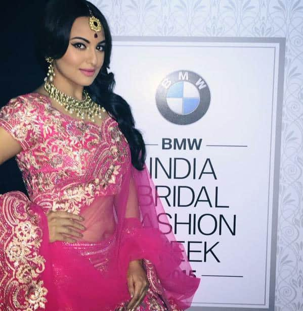 Proud to be the face of BMW India Fashion Week this yr...looking fwd to a great association #BMWIBFW @BMW @bmwindia - Twitter@sonakshisinha