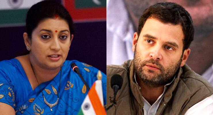 Twitter war over IIT Madras row: Smriti Irani challenges Rahul Gandhi to debate over any issue, anywhere