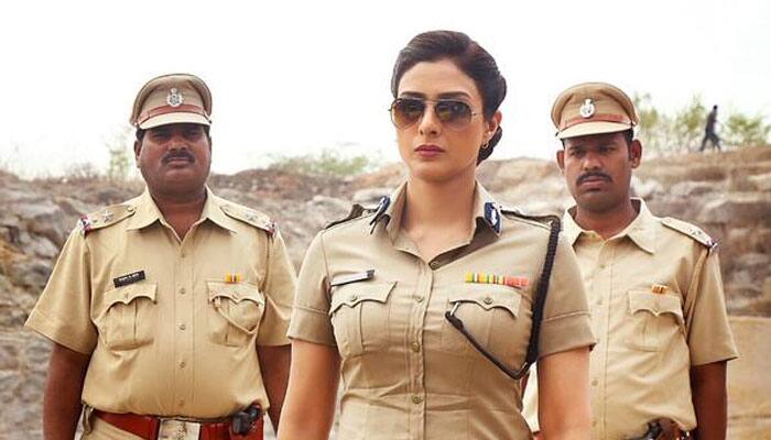 First look: Tabu impresses in her tough cop avatar in &#039;Drishyam&#039; 