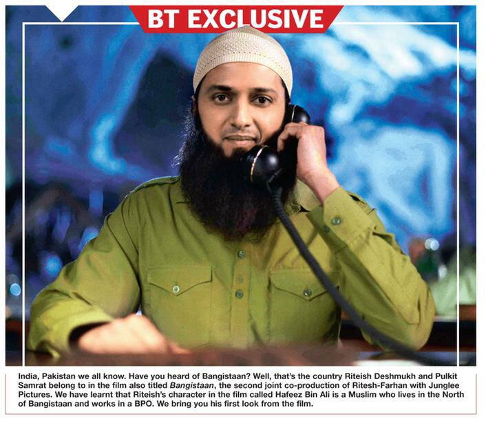 The first look of Riteish Deshmukh from #Bangistan...@ritesh_sid @Riteishd @FarOutAkhtar -twitter