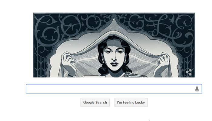 Google celebrates actress Nargis Dutt&#039;s 86th birth anniversary with a doodle