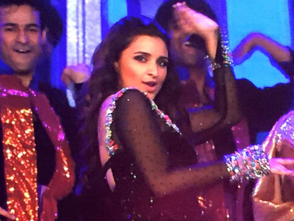 #ParineetiChopra performing at #AIBA2015 -twitter