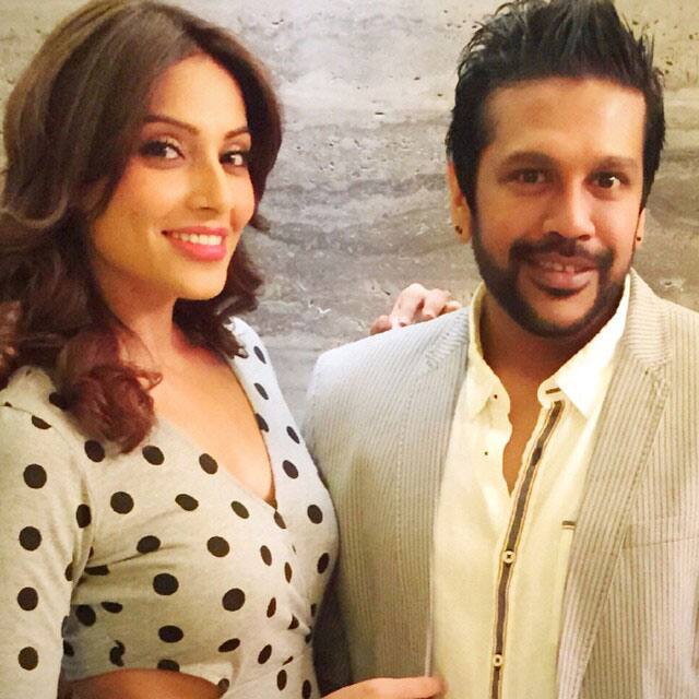 Bipasha Basu :- My Date for the night @rockystar100 ! He He He! -instagram