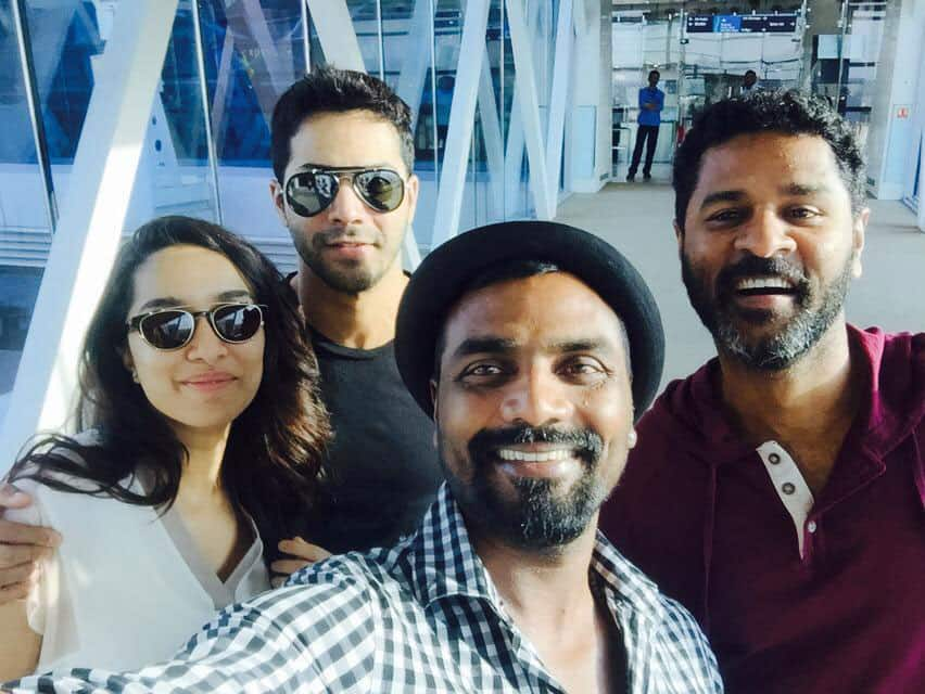 Remo D'souza :- Team ABCD2 :))) Hydrebad calling. @ShraddhaKapoor @Varun_dvn @PDdancing -twitter