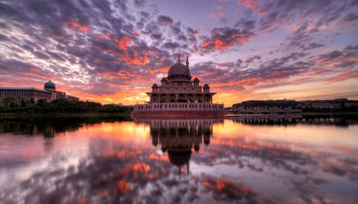 Sunrise at Putra Mosque, Putrajaya